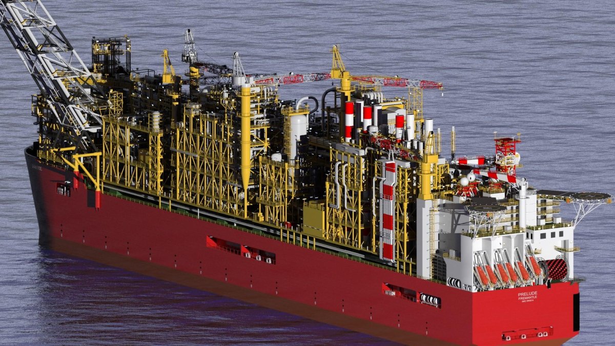 Плавучий завод Prelude FLNG