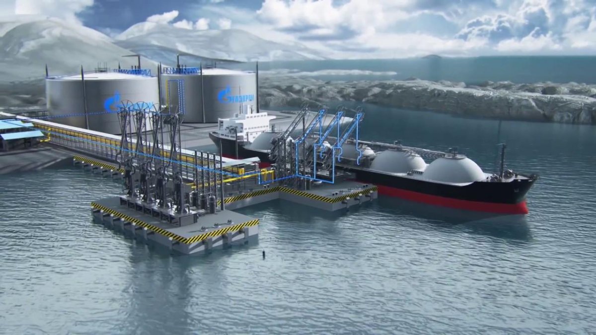 Завод СПГ Усть-Луга