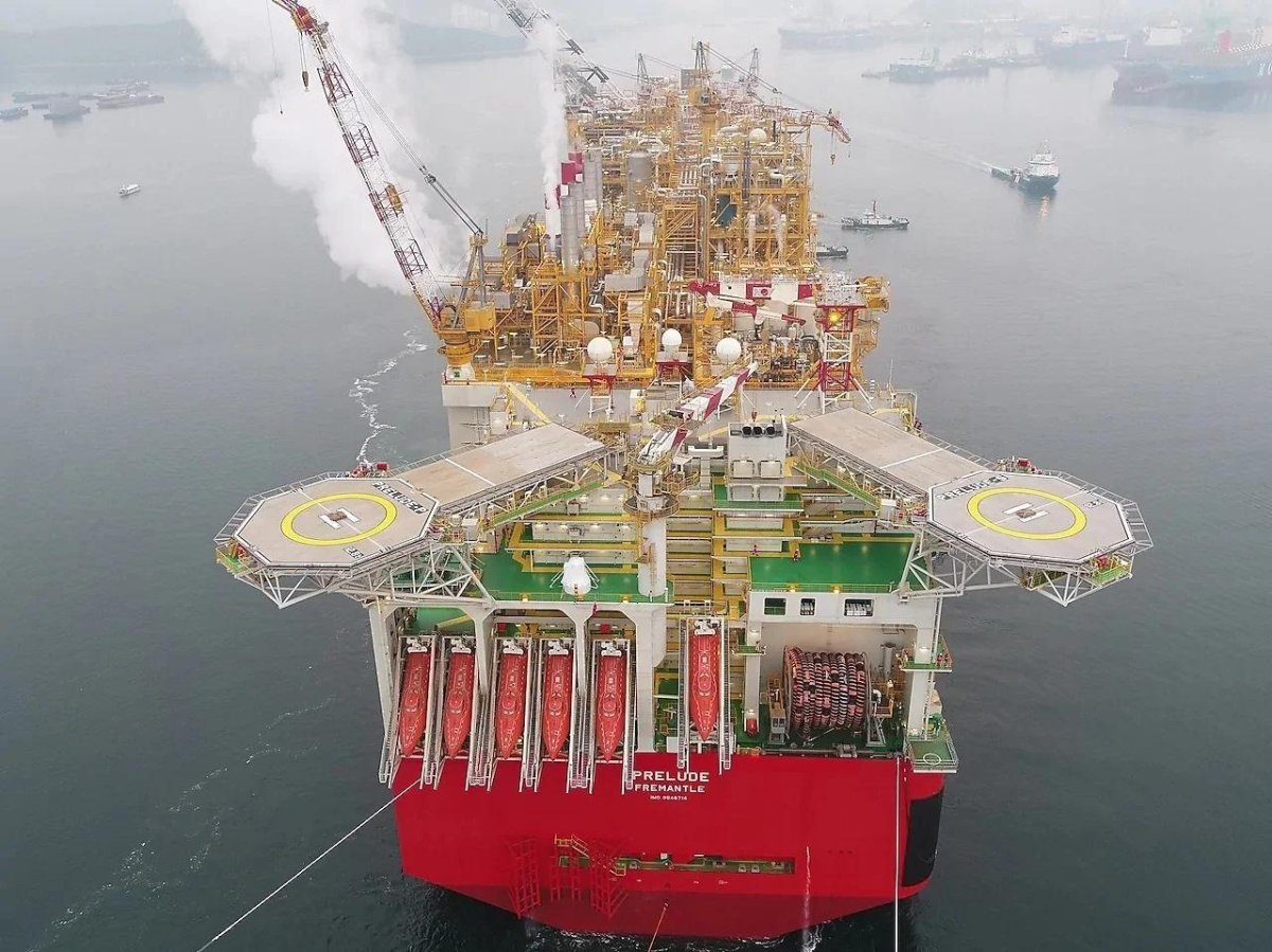 FLNG Shell Prelude