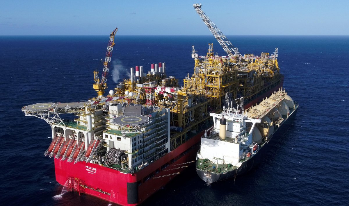 Плавучий завод Prelude FLNG
