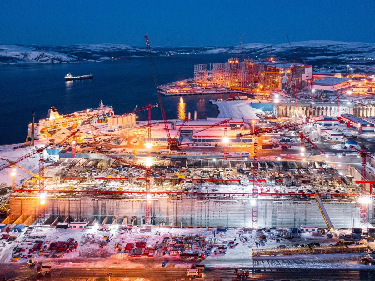 Мурманск СПГ 2 Белокаменка