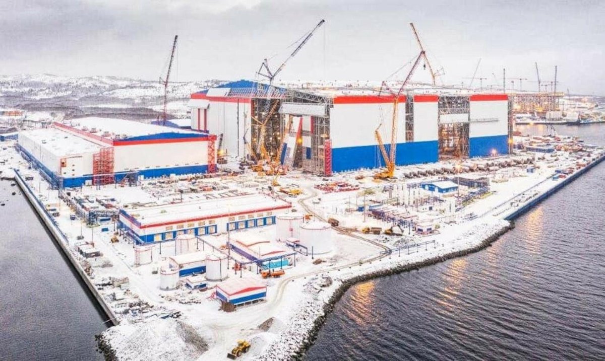 Завод Арктик СПГ-2 Белокаменка