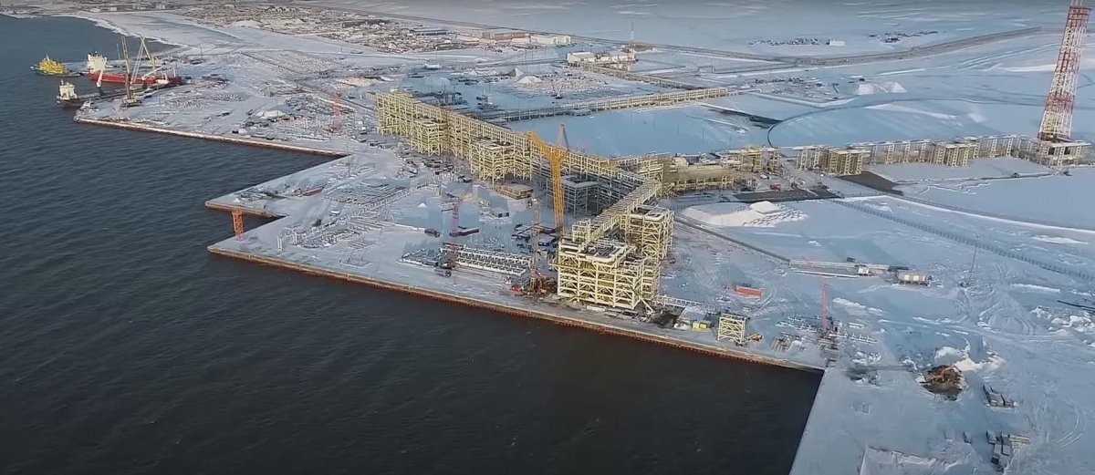 Арктик СПГ-2 Мурманск село Белокаменка