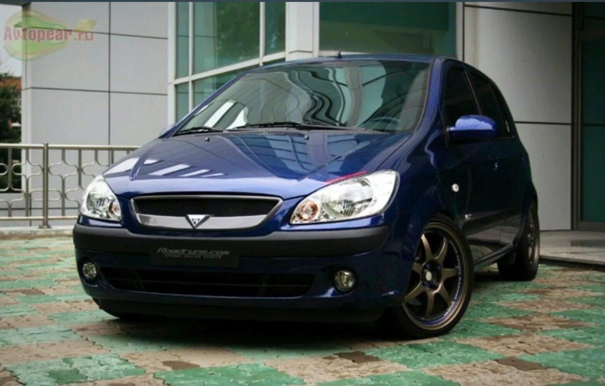 Решетка радиатора Хендай Гетц