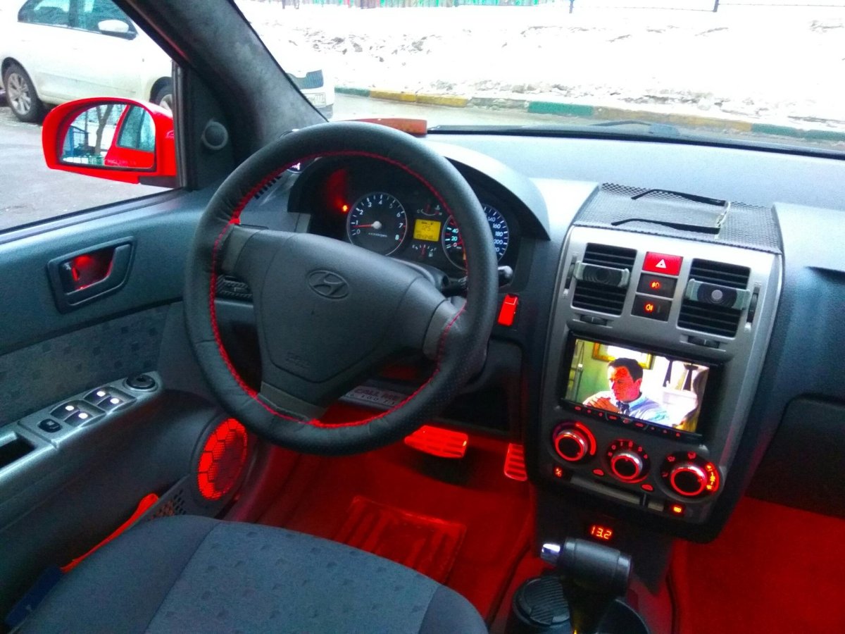 Hyundai Getz 2004 салон