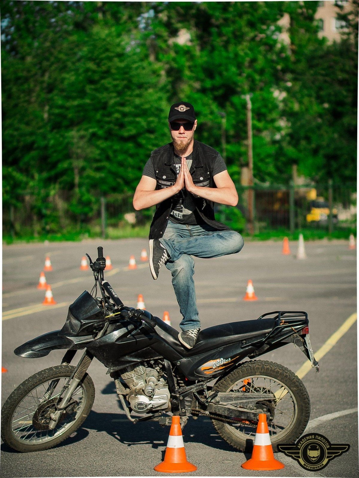 Езда на мотоцикле