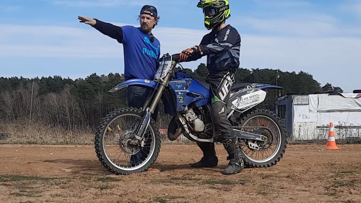 Yamaha YZ 125 стант