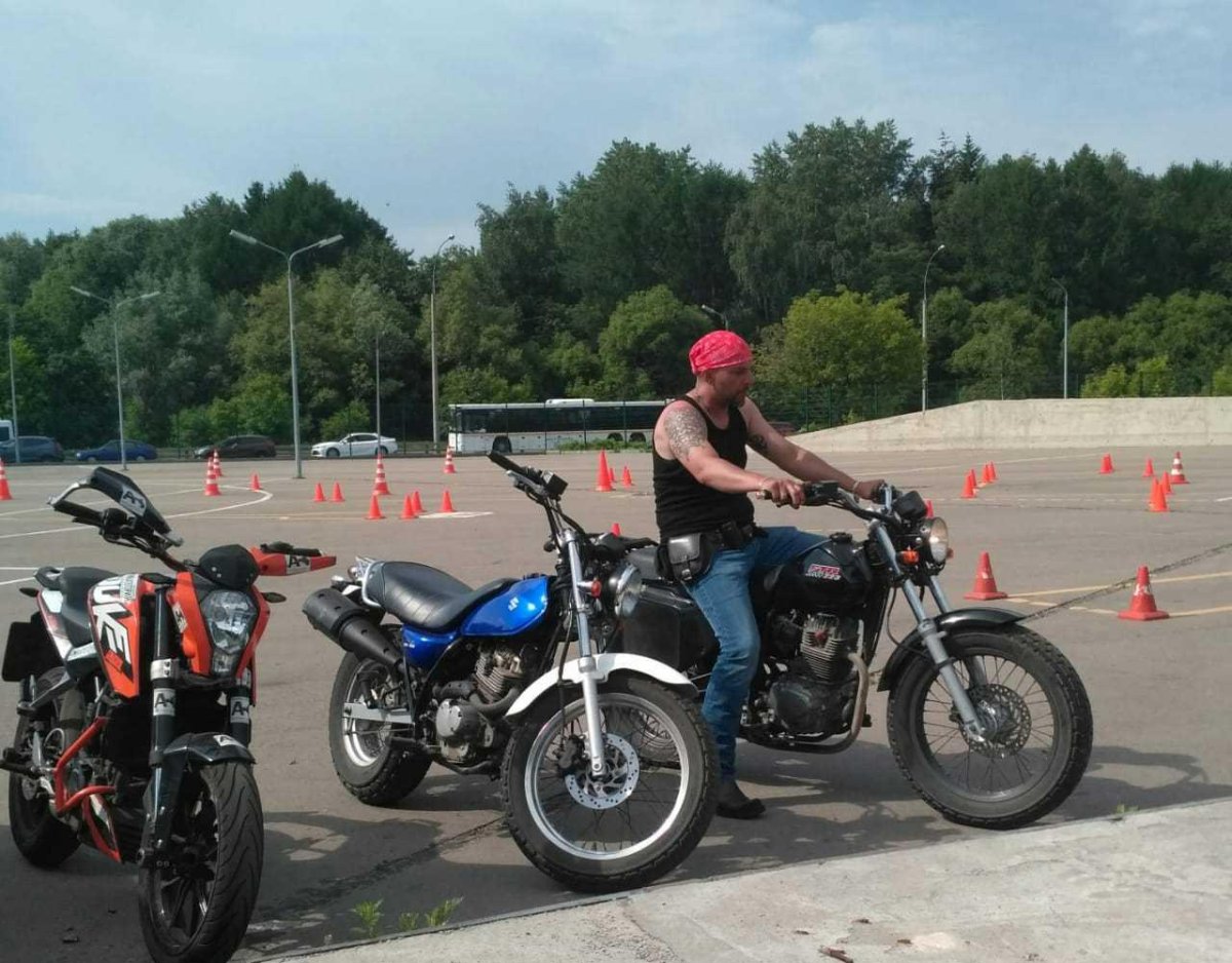 Охрана мотоцикла