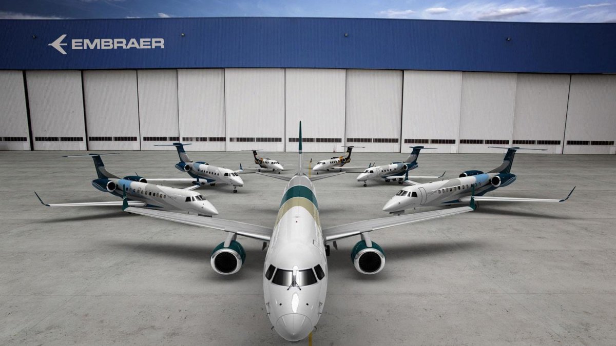 Самолеты Бразилии Embraer