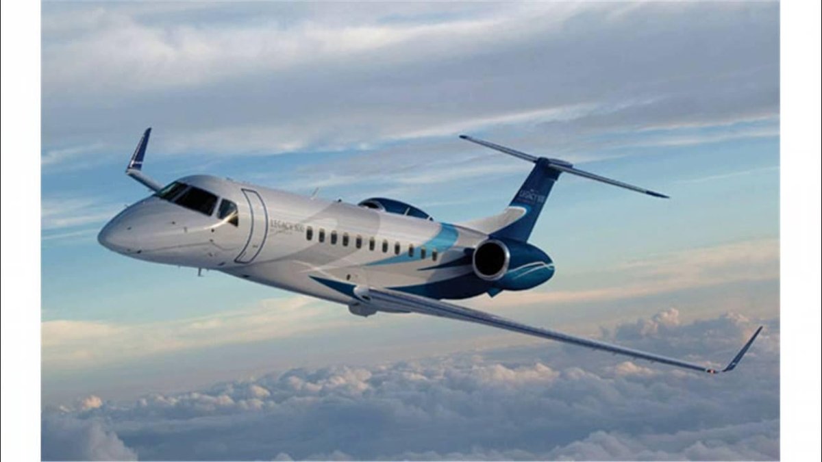 Самолет Legacy 650 Embraer