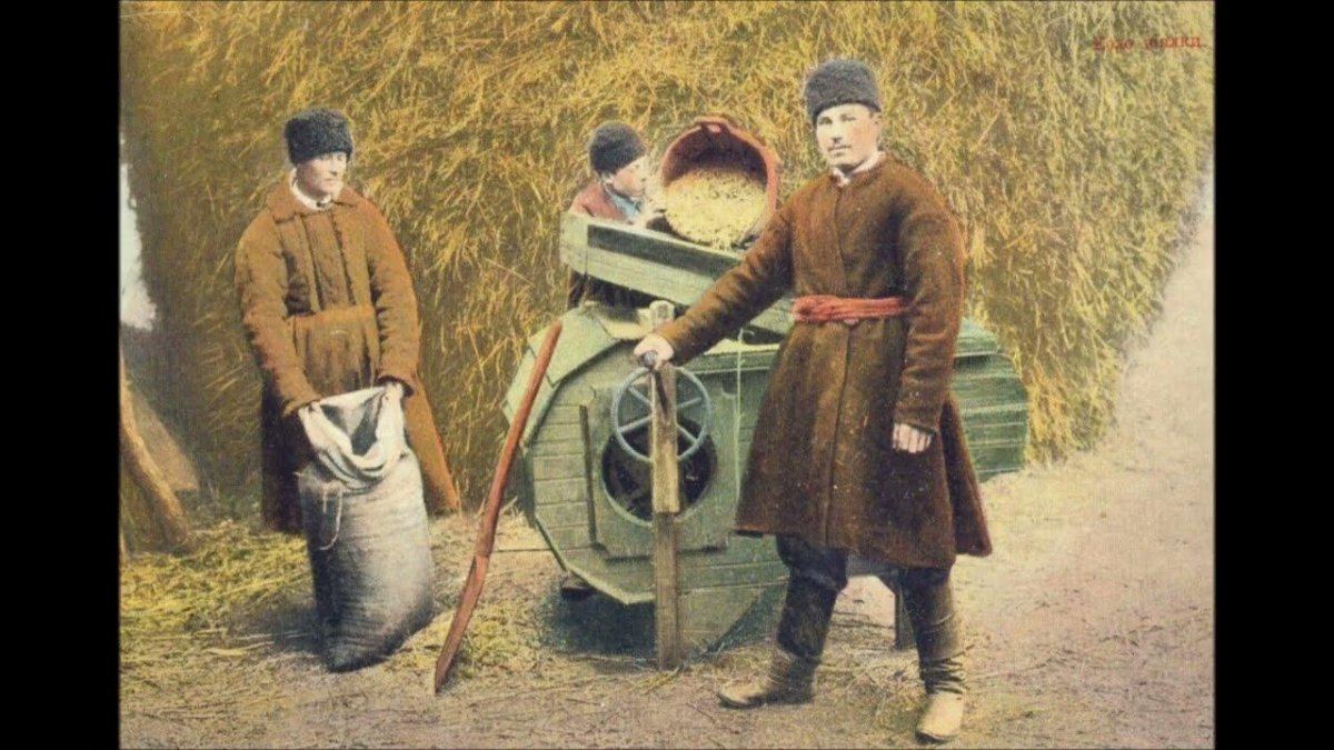 Веялка для зерна 19 век
