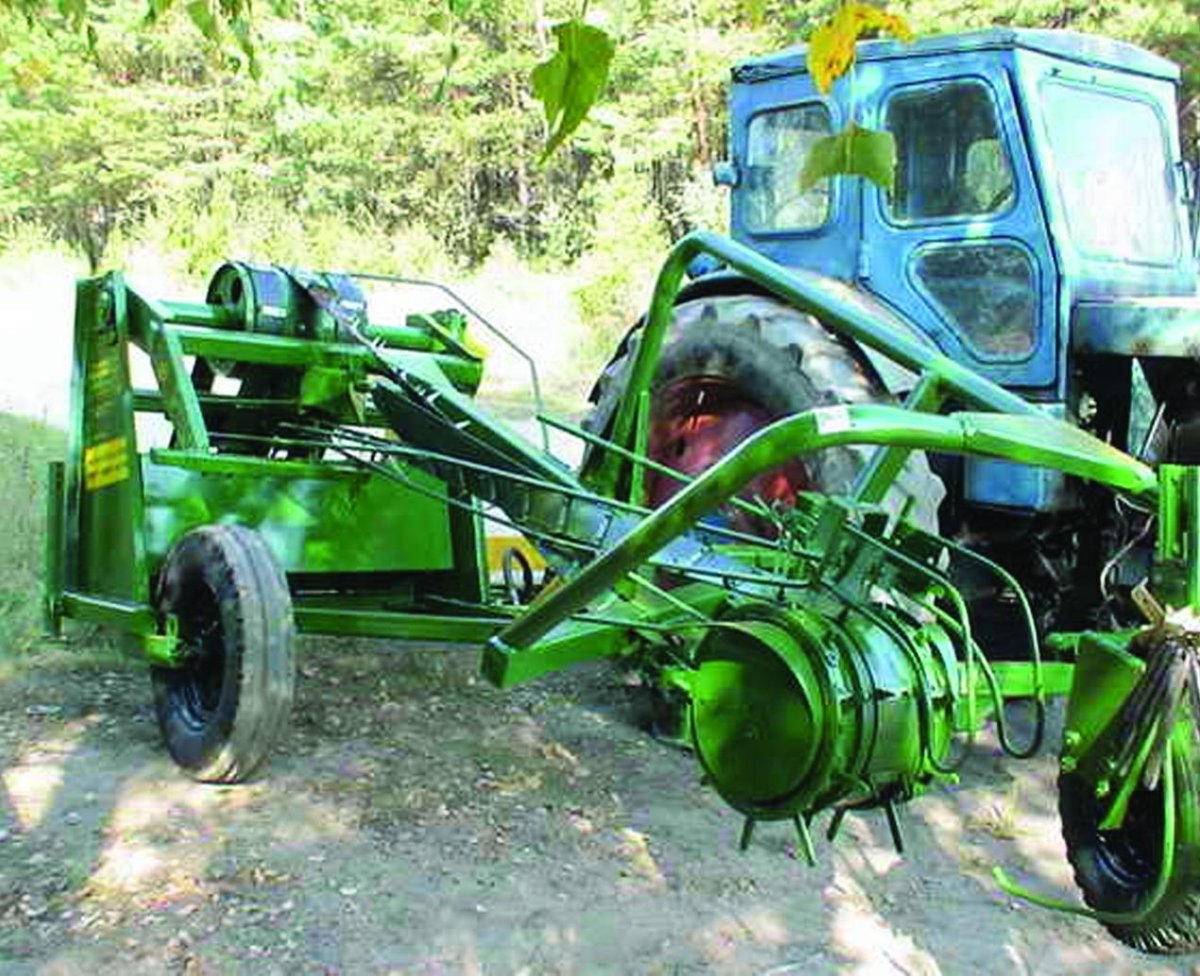 Оборачиватель лент льна