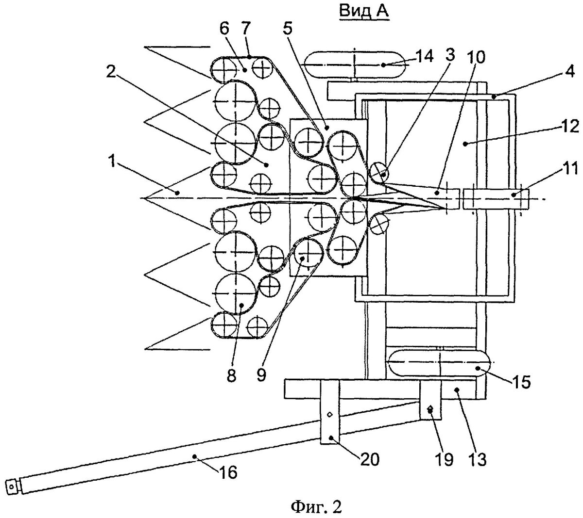 Теребилка льна ТЛП-1,5к