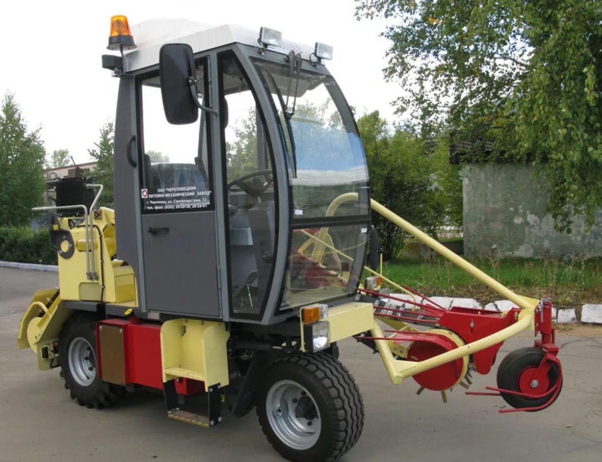 Оборачиватель лент льна самоходный Череповец