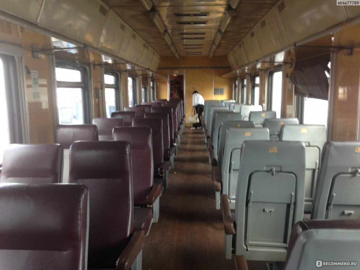 Поезд 132м сидячий вагон