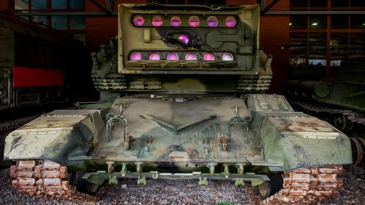 Лазерный танк СССР 1к17