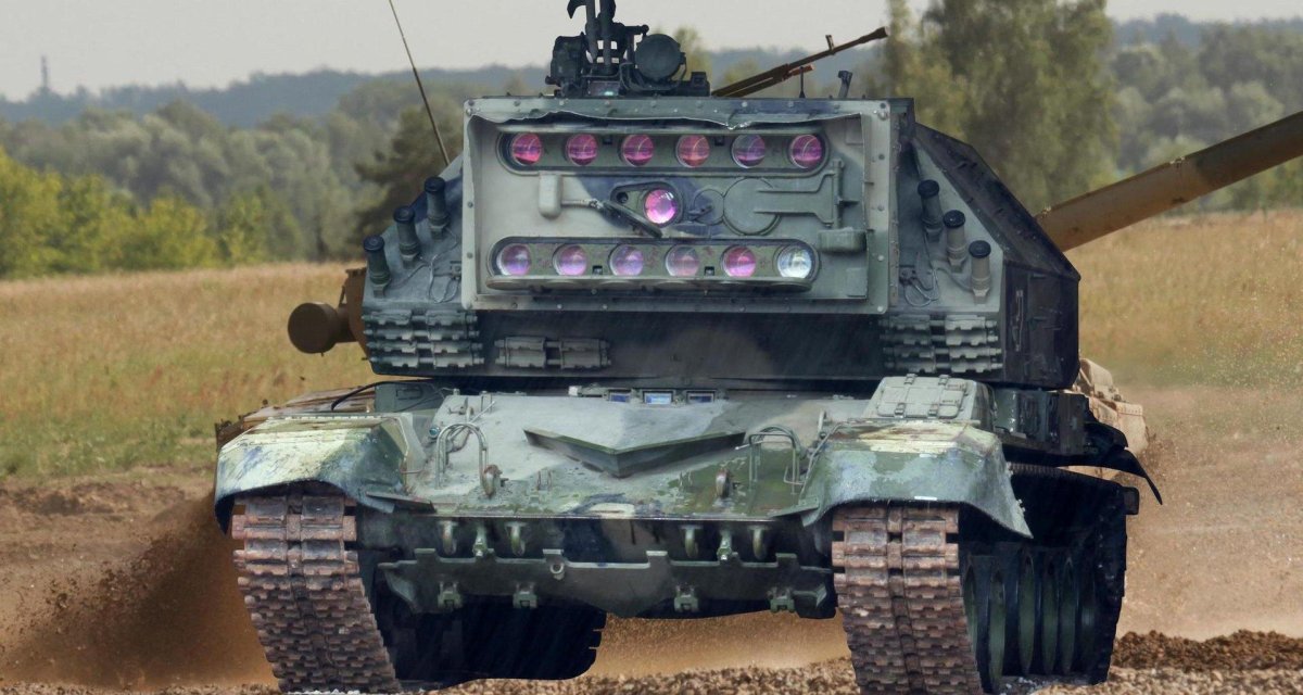 Лазерный танк 1к17 сжатие