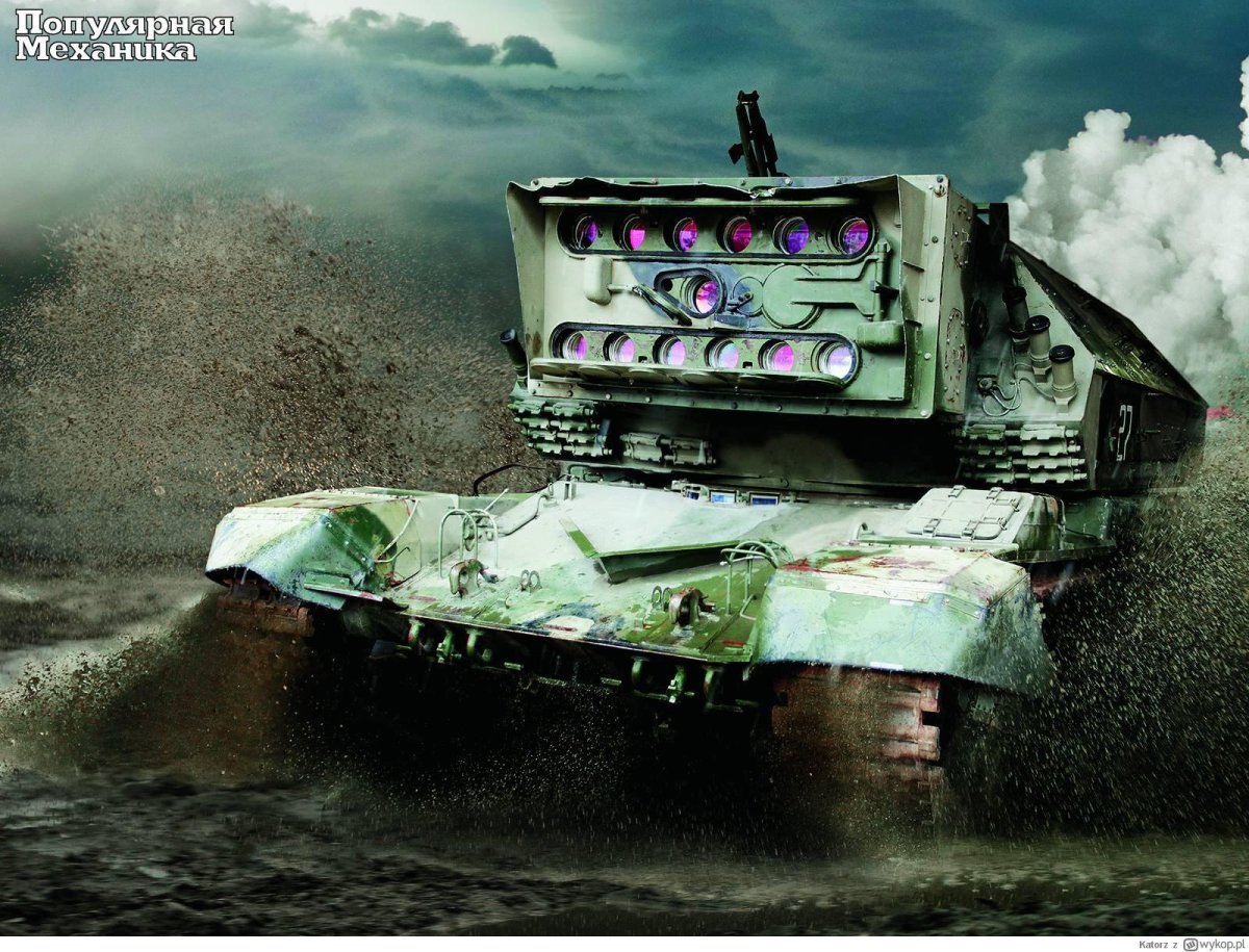 Лазерный танк 1к17 сжатие