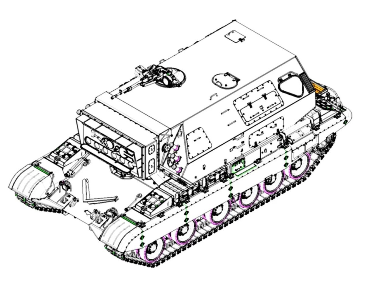 Лазерный комплекс 1к17 «сжатие» чертеж