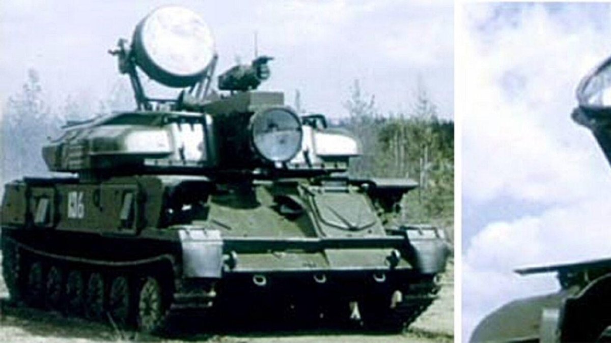 Самоходный лазерный комплекс Сангвин