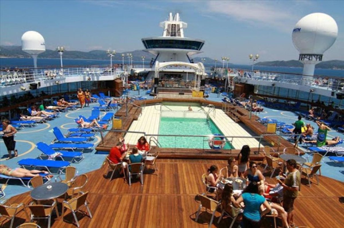 Круизный лайнер Олимпия