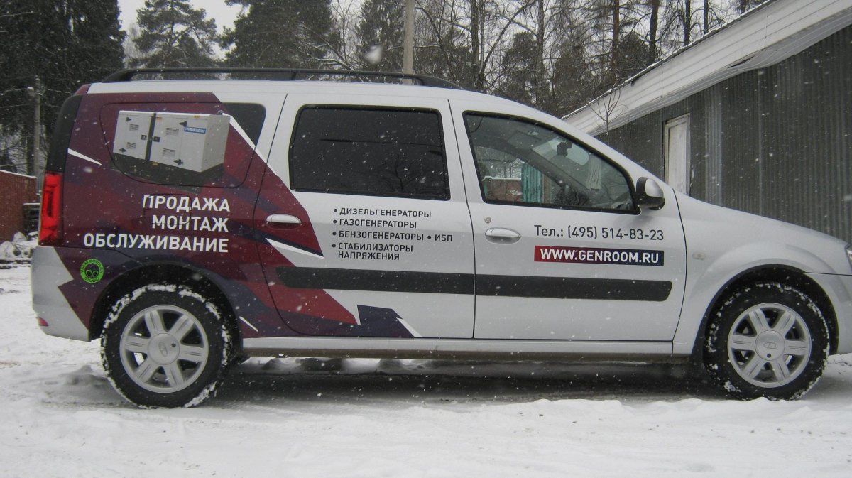 Оклейка Лада Ларгус фургон