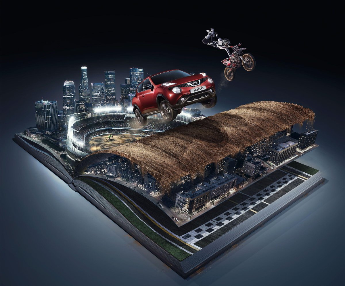 Креативная реклама автомобилей