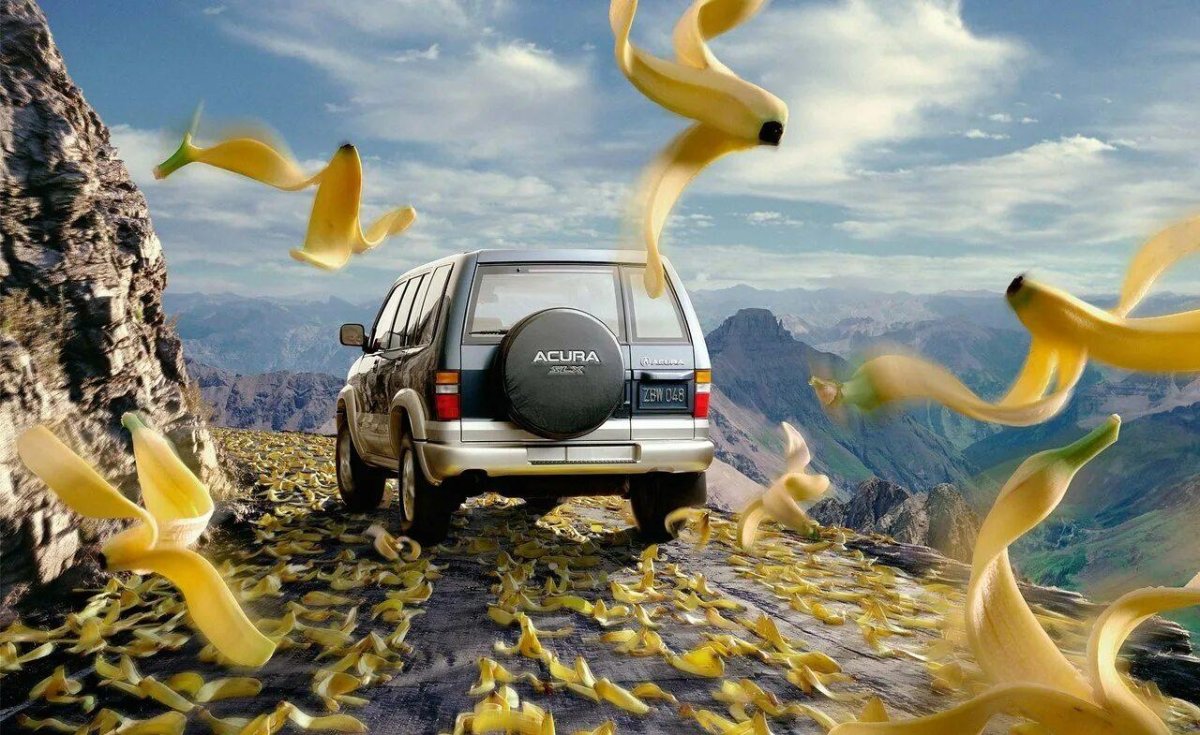 Креативная реклама автомобилей