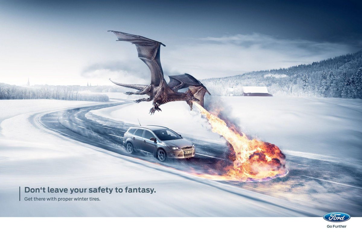 Креативная реклама на авто