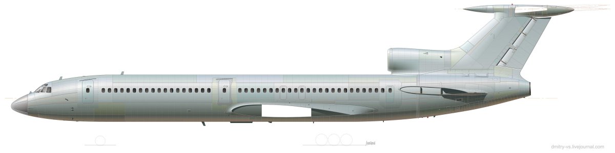 Фюзеляж ту 154