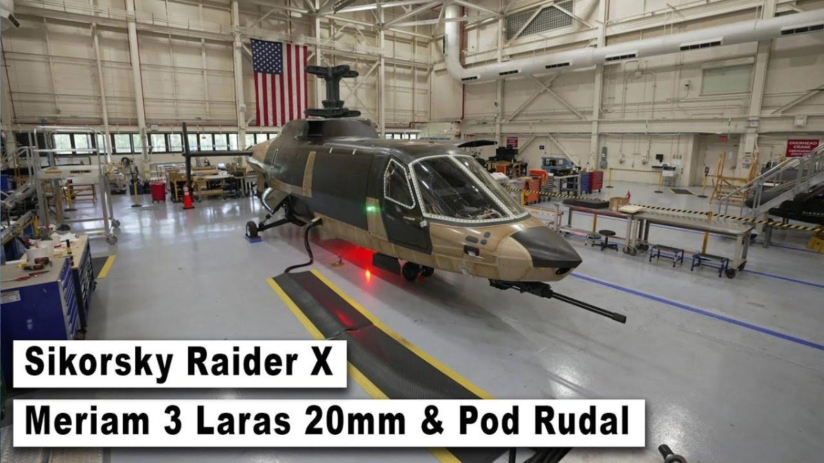 Вертолёт Sikorsky Raider x