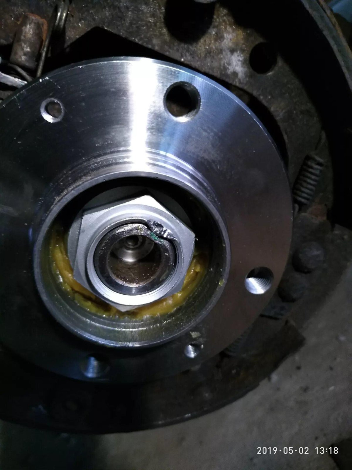 Задняя ступица Саманд 1.8