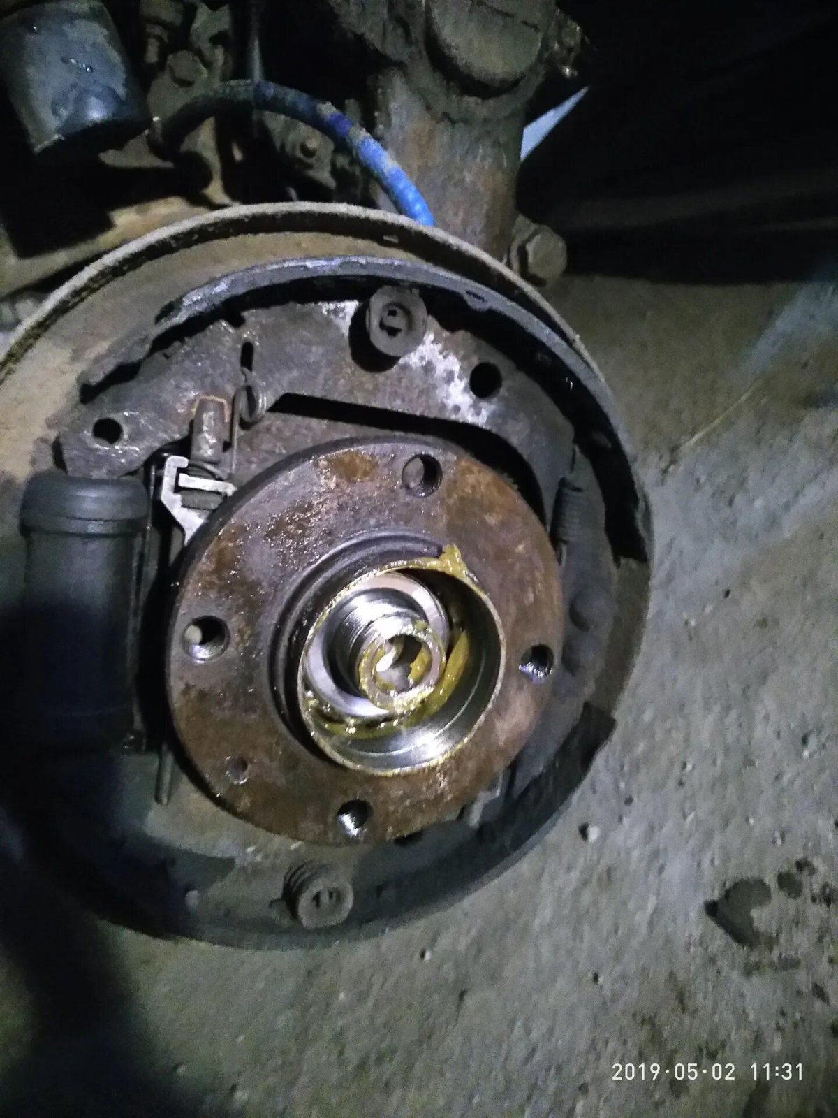 Задняя ступица Саманд 1.8