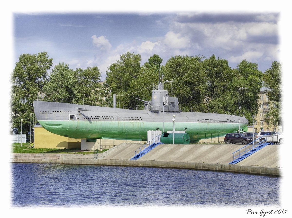 Подводная лодка д-2 Народоволец в Санкт-Петербурге