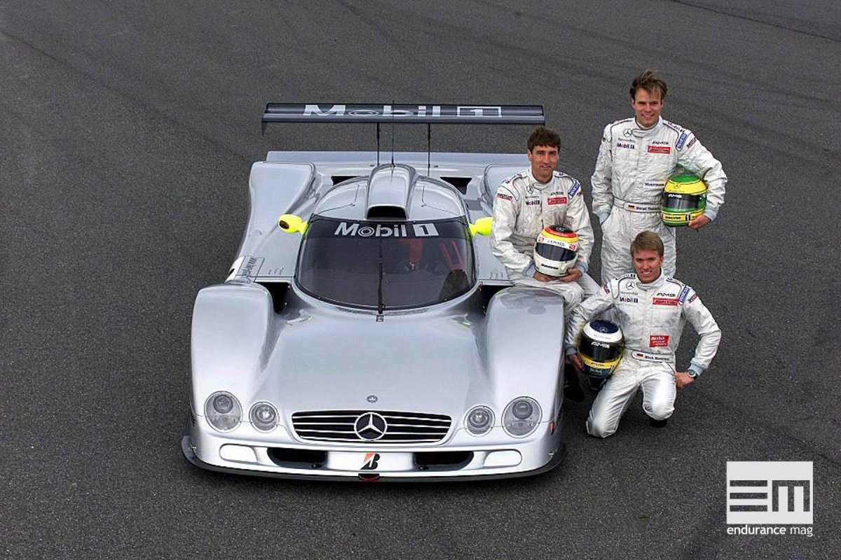 Мерседес CLK GTR Ле ман