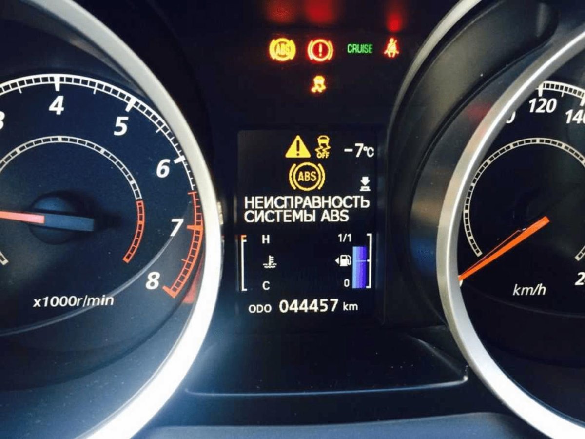 АБС ix35 приборной панели