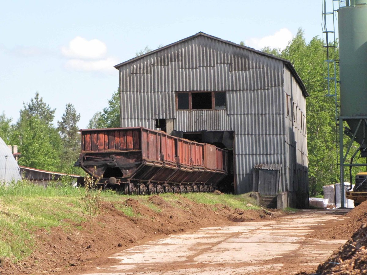 Вагоны УЖД для торфа