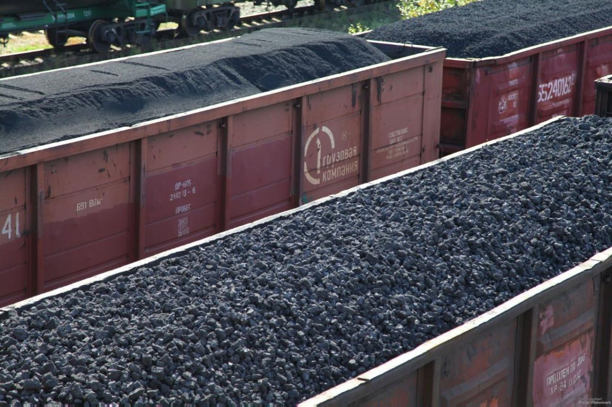 Полувагон РЖД С углём