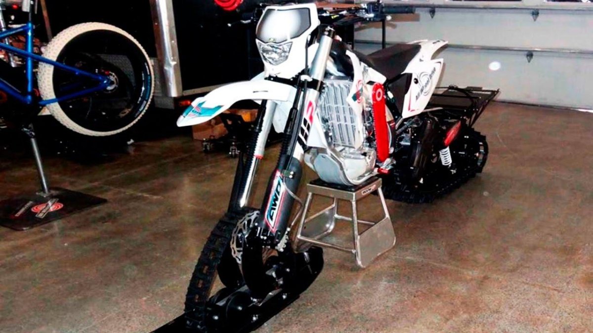 Мотоцикл Christini полноприводный