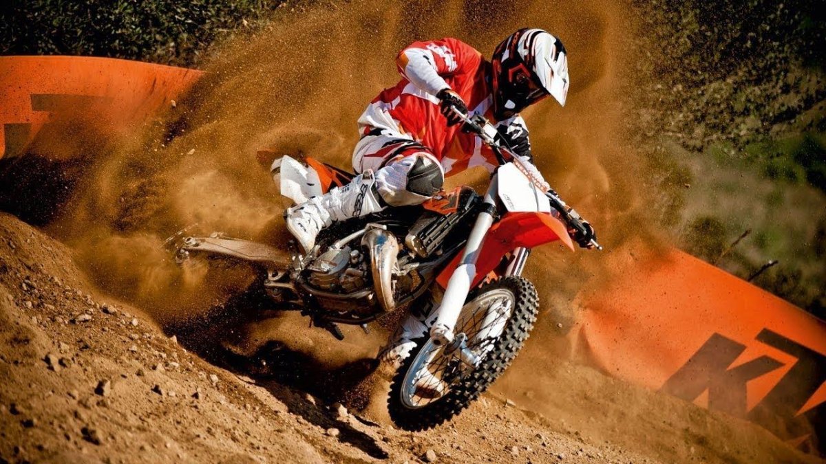 Кроссовый мотоцикл KTM