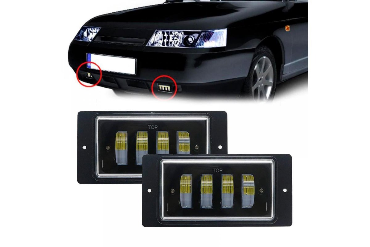 Led противотуманные фары ВАЗ 2110