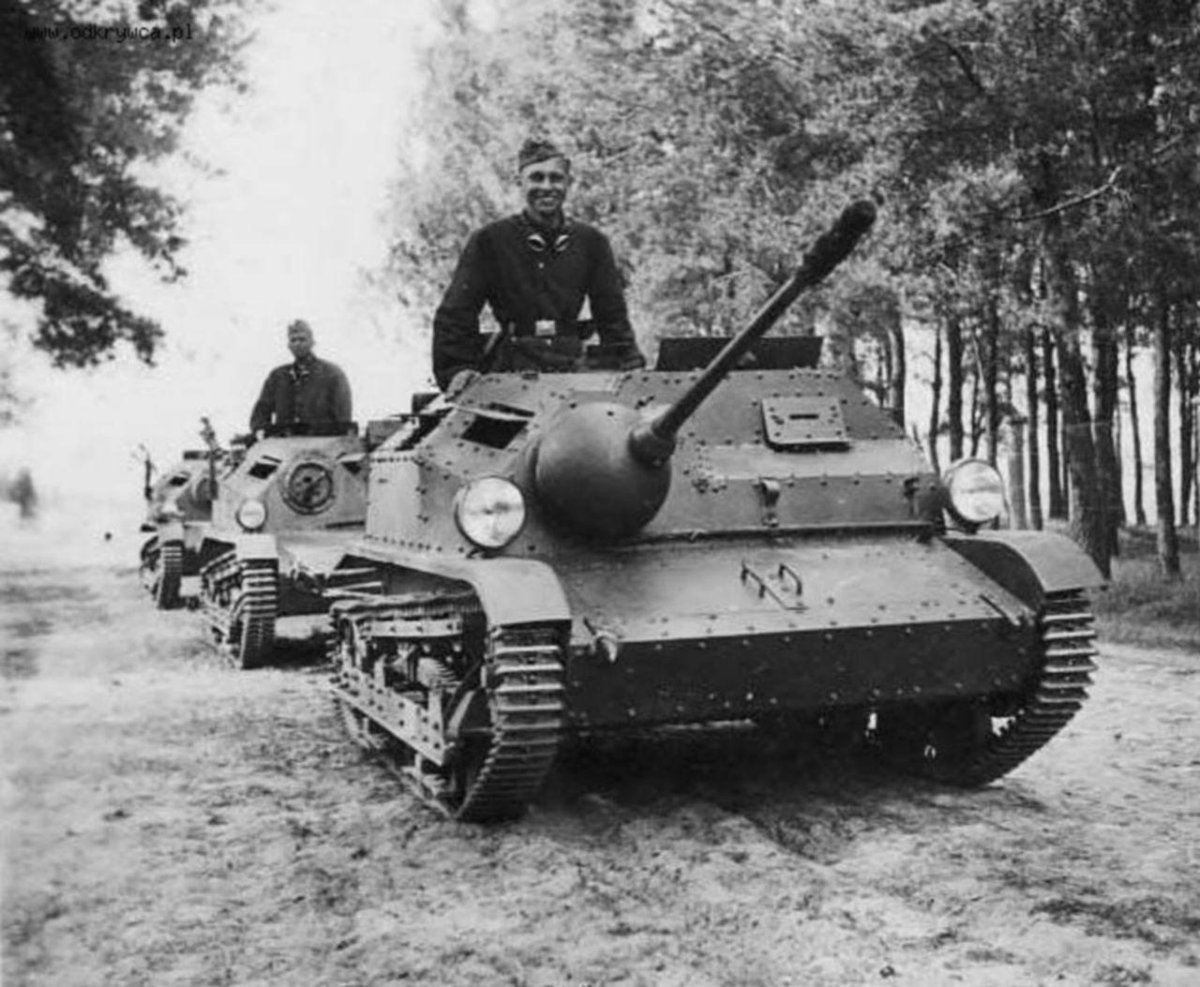 Польские танкетки TKS