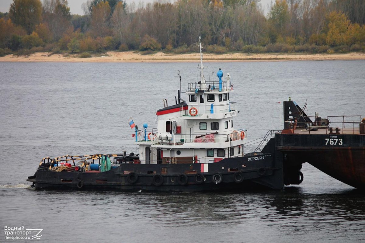 Буксир толкач Персей-1 плавотряда1114