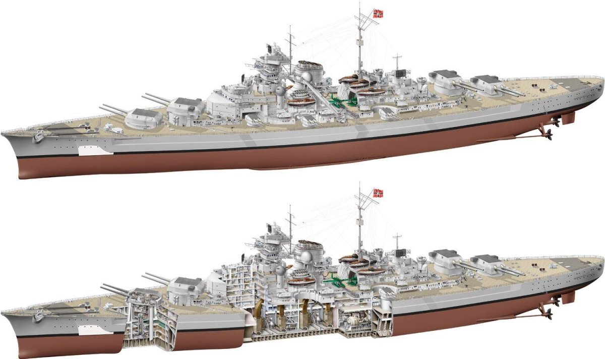 Линкор Германии бисмарк