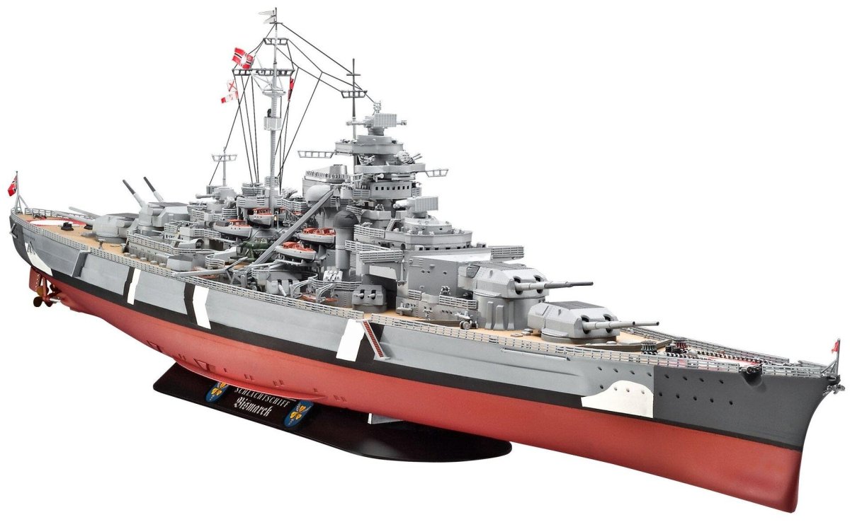 Сборная модель Бисмарка 1/350