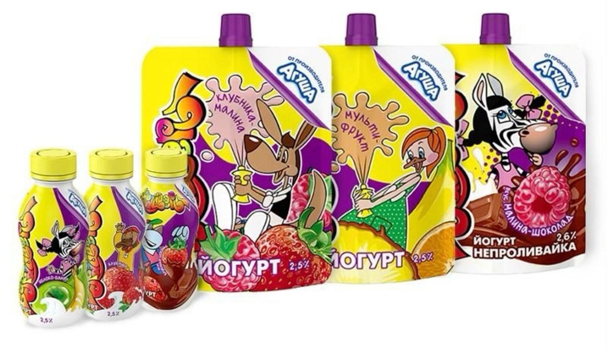 Здрайверы чудо детки йогурт