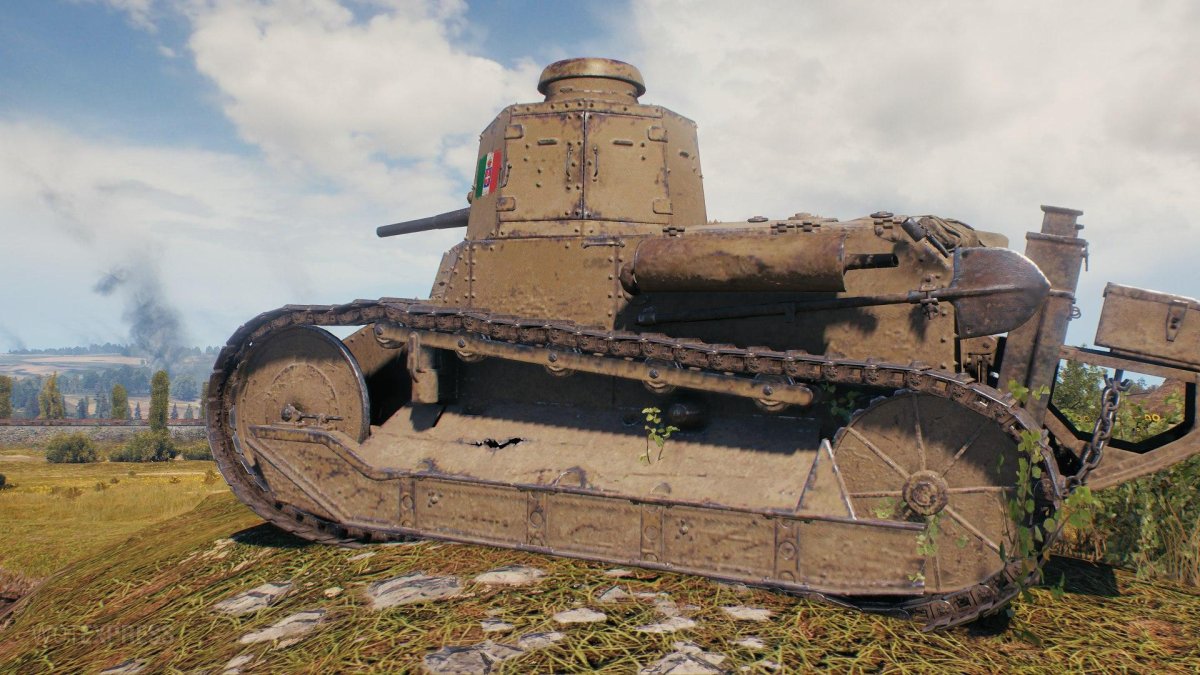 Итальянский танк Фиат 3000