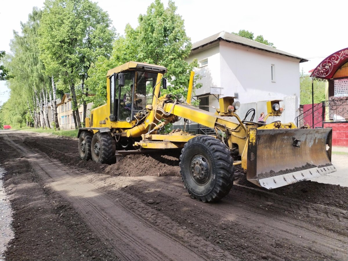 Грейдирование дорог зимой