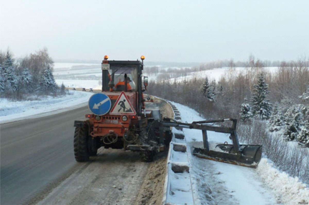 Грейдер снегоуборочный