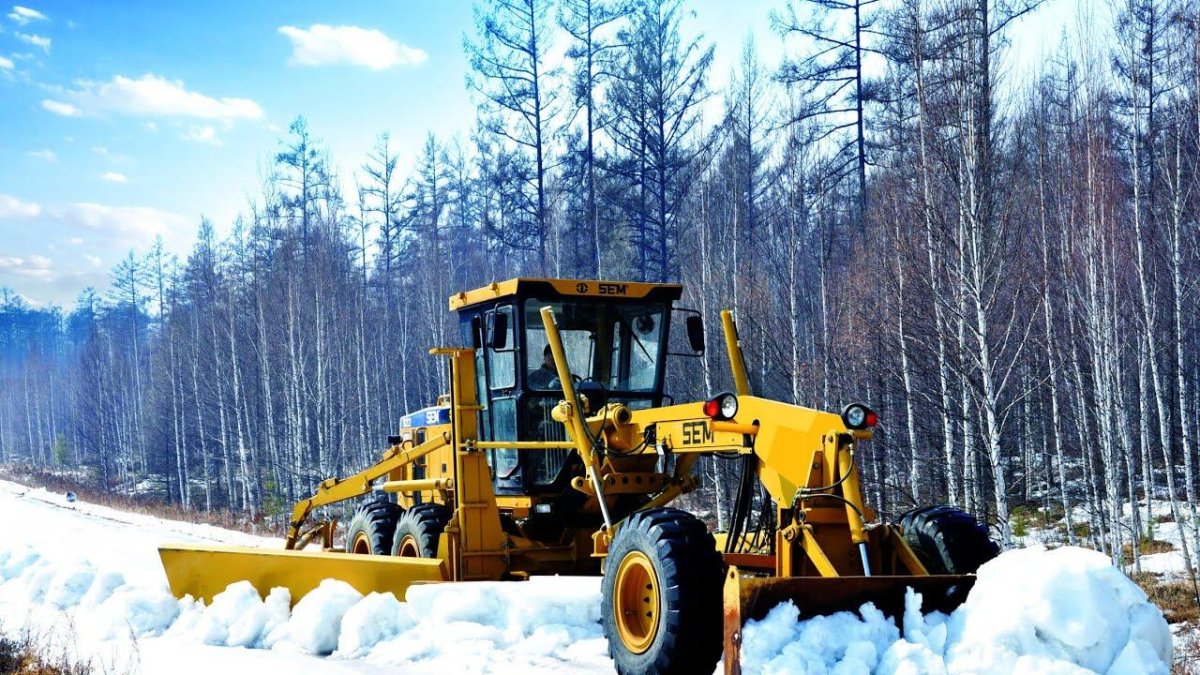 Автогрейдер sem 919